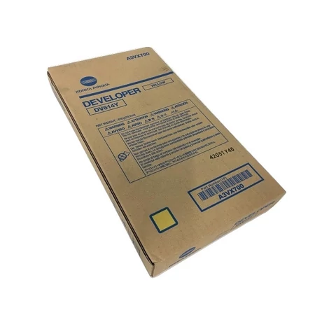 Konica Minolta DV614Y sárga eredeti developer