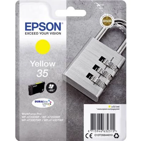 Epson T3584 (35) sárga eredeti tintapatron