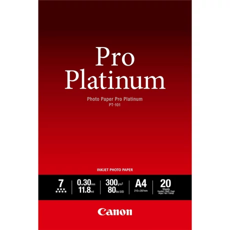 Canon PT-101 eredeti fotópapír (A2, 20 lap, 300g, 2768B067)