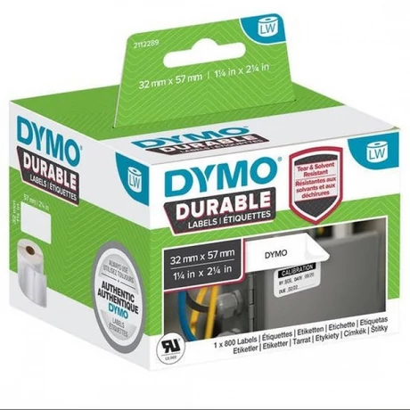 Dymo 2112289 fehér eredeti szalagcímke (2112289)
