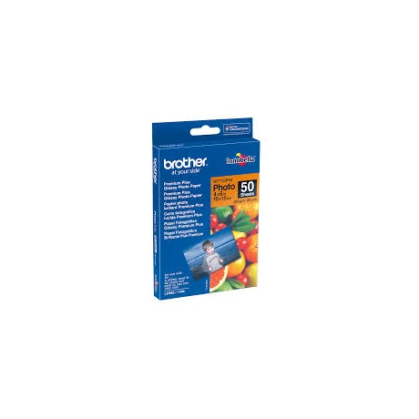 Brother BP71GP50 prémium plus eredeti eredeti fotópapír (10x15cm, 50 lap, 260g)