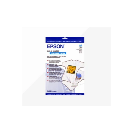 Epson S041154 vasalható eredeti fotópapír (A4, 10 lap, 124g)