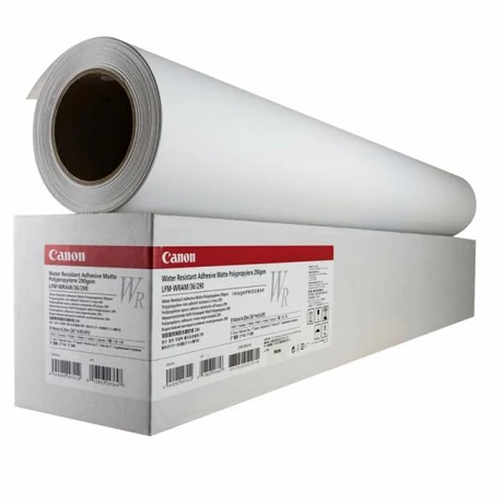 Canon 2345C fehér vízálló matt eredeti tekercspapír (285g, 914mm x 20m)