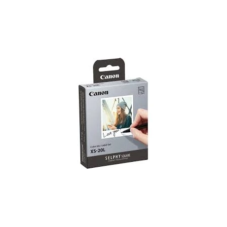 Canon XS-20L eredeti fotópapír (6,8cm x 6,8cm, 20 lap, 4119C002)