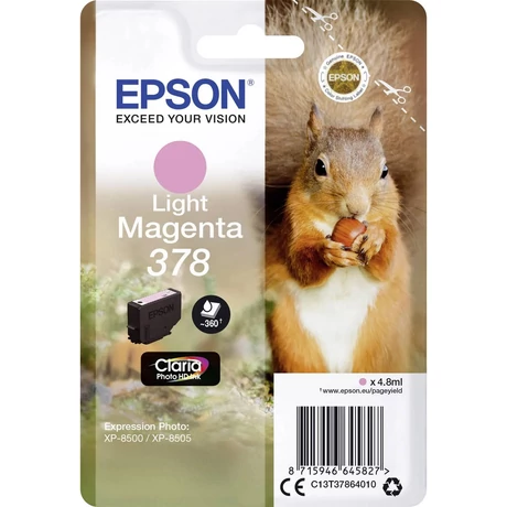 Epson T3786 világosmagenta eredeti tintapatron