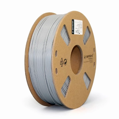 Gembird szürke eredeti ABS filament (1,75mm, 1kg, 3DP-ABS1.75-01-GR)