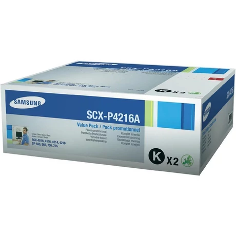 Samsung SCX-P4216A fekete eredeti toner duplacsomag