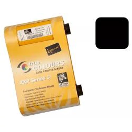 Zebra ZXP-3 fekete eredeti festékszalag 1000 kártyára (800033-801)