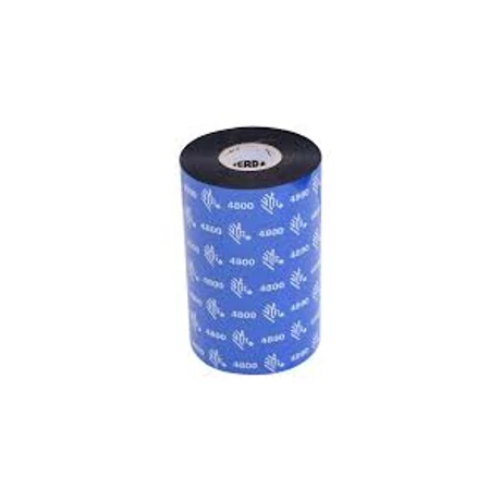 Zebra Z4800 fekete eredeti gyantás címkeszalag csomag (12db, 110mm x 450m, 04800BK11045)