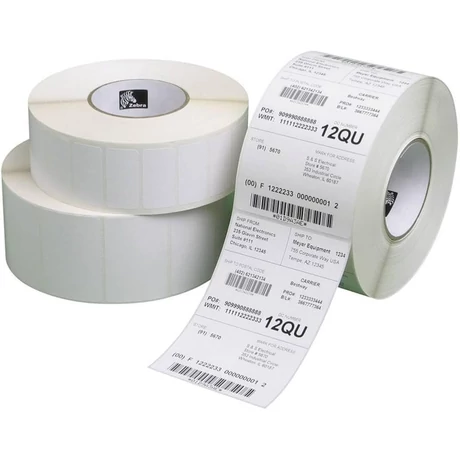 Zebra 1000D eredeti perforált öntapadós címkeszalag csomag (12db, 800284-605)
