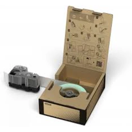 Epson BR-PT18WB-E fehér alapon fekete eredeti címkeszalag (S665001)