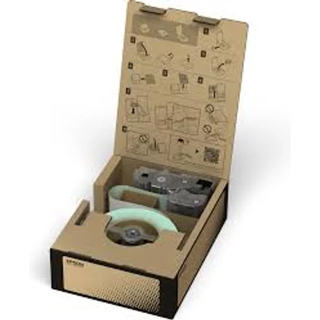 Epson BR-VN24WB-E fehér alapon fekete eredeti címkeszalag (S666003)