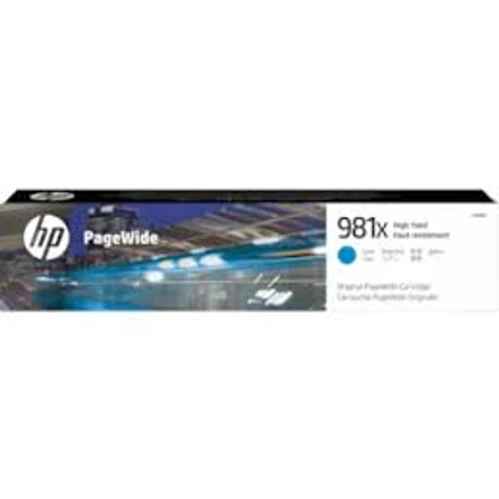 HP L0R17A No.981 kék eredeti tintapatron