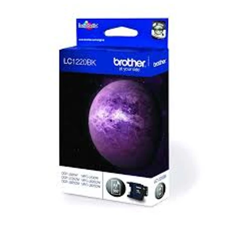 Brother LC1220 fekete eredeti tintapatron duplacsomag