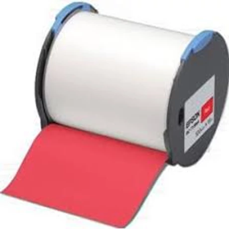 Epson RC-T1RNA piros eredeti öntapadós címkeszalag (100mm x 15m, S633004)