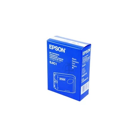 Epson SJIC1 fekete eredeti tintapatron (S020175)