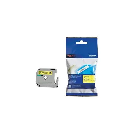 Brother M-K621BZ sárga alapon fekete eredeti feliratozó szalag