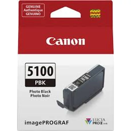 Canon PFI-5100PBK fekete eredeti tintapatron