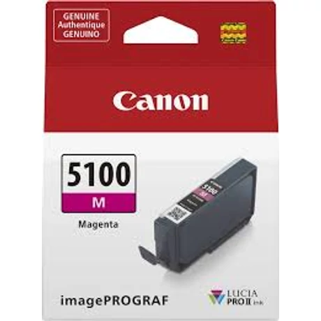 Canon PFI-5100M magenta eredeti tintapatron