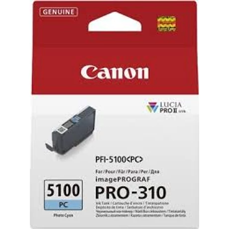 Canon PFI-5100PC fotókék eredeti tintapatron