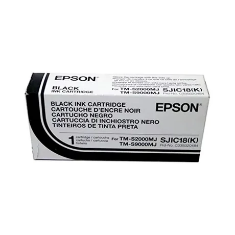 Epson SJIC18K (S020701) fekete eredeti tintapatron