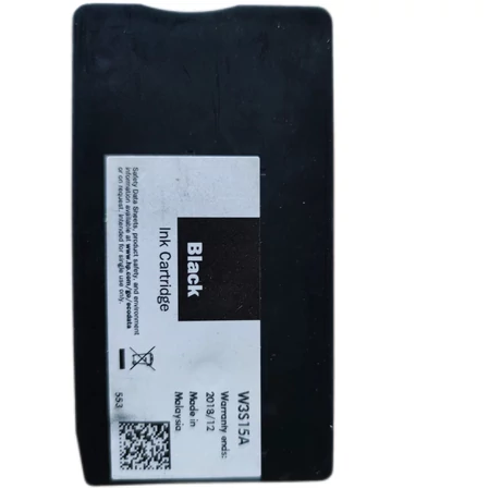 HP W3S15A fekete eredeti hőátadó tintapatron