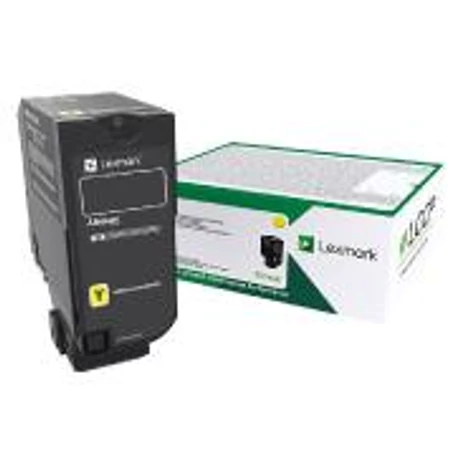 Lexmark [CS720/CX725] 74C20Y0 sárga eredeti 3k toner