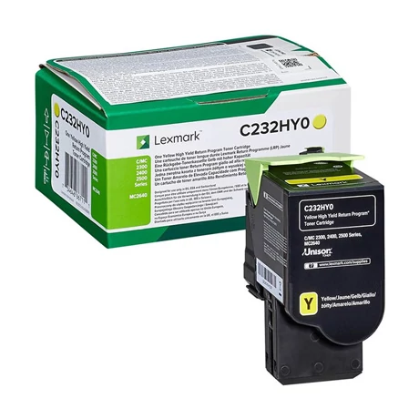 Lexmark [MC2425/3426] C340X40 sárga eredeti 4.5k toner