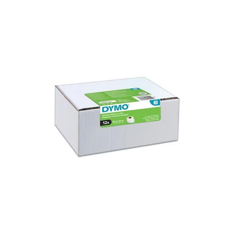 Dymo LabelWriter 130 fehér alapon fekete eredeti címkeszalag csomag (12 db, 2093091)