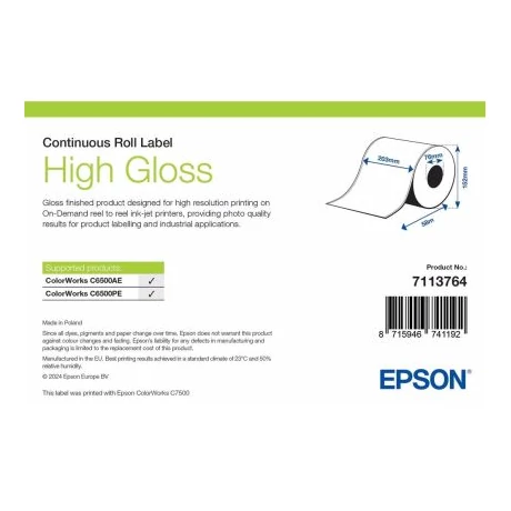 Epson 7113764 eredeti címketekercs