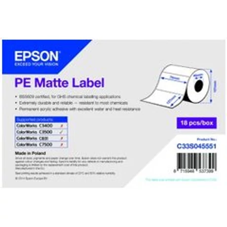 Epson S045551 eredeti címkeszalag