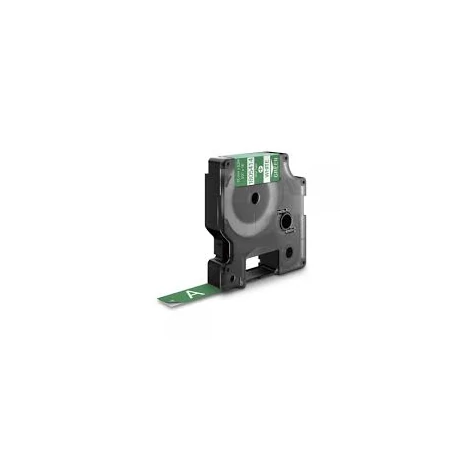 Dymo D1 1805414 zöld alapon fehér eredeti feliratozó szalag