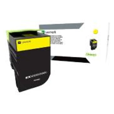 Lexmark [CS/CX417] 71B0H40 sárga eredeti toner