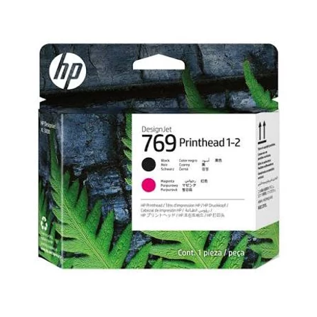 HP 7K5U5A No.769 fekete/magenta eredeti nyomtatófej 1-2