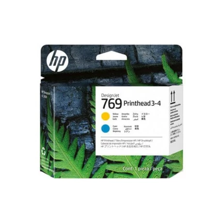 HP 7K5U6A No.769 sárga/kék eredeti nyomtatófej 3-4