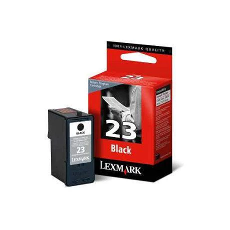 Lexmark 18C1523E [Bk] No.23 fekete eredeti tintapatron