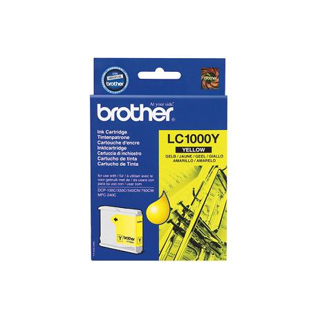 Brother LC1000 sárga eredeti tintapatron