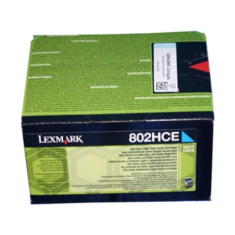 Lexmark [CX410/510] 80C2HCE kék eredeti toner