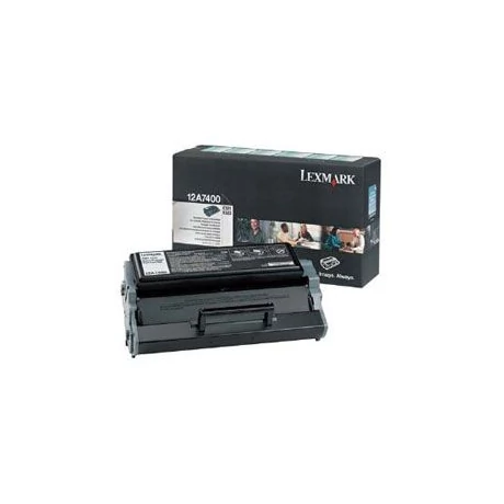 Lexmark [E321/323] 12A7400 fekete eredeti toner
