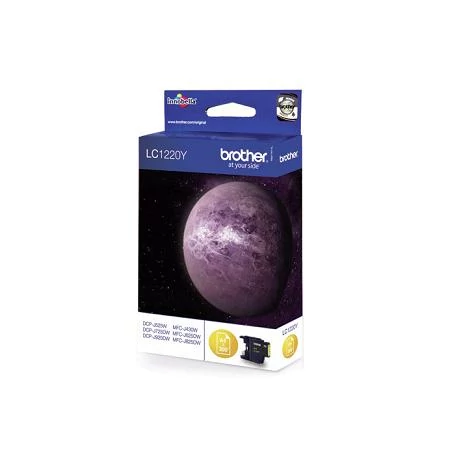 Brother LC1220 sárga eredeti tintapatron