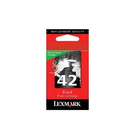 Lexmark 18Y0142 [Bk] No.42 fekete eredeti tintapatron