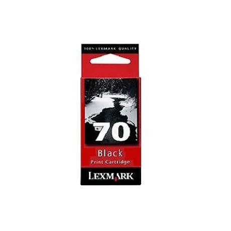 Lexmark 12AX970 [Bk] No.70 fekete eredeti tintapatron