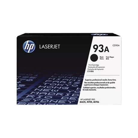 HP CZ192A No.93 fekete eredeti toner