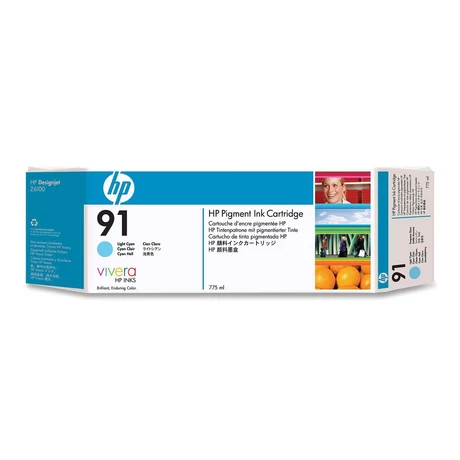 HP C9470A No.91 világoskék eredeti tintapatron