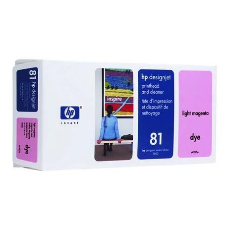 HP C4955A No.81 világos magenta eredeti nyomtatófej