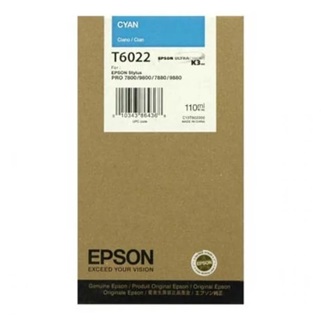 Epson T6022 kék eredeti tintapatron