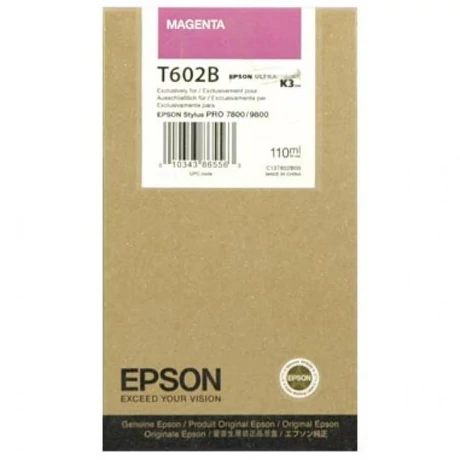 Epson T602B magenta eredeti tintapatron
