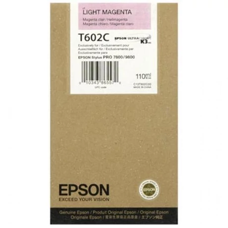 Epson T602C világos magenta eredeti tintapatron