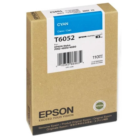 Epson T6052 kék eredeti tintapatron