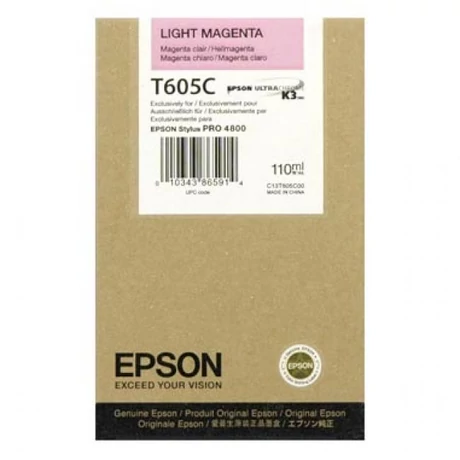Epson T605C világos magenta eredeti tintapatron
